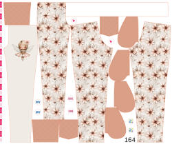 Takoy Panou cu croială 164 pentru pantaloni softshell zâna florii