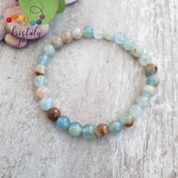 Kristály Jóga Shop Aragonit 6 mm-es karkötő (lemúriai aquatinkalcit)