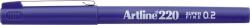 Artline Liner ARTLINE 220, varf fetru 0.2mm - mov (EK-220-PR) - officeclass