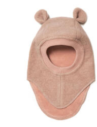 HUTTEliHUT Cagulă dublată lână merinos fiartă Huttelihut - Plys Rose Melange