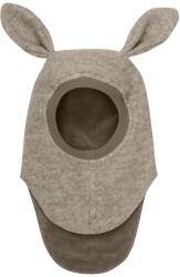 HUTTEliHUT Cagulă dublată lână merinos fiartă Huttelihut - Bunny Camel Melange