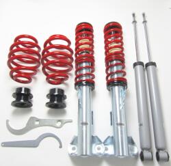 JOM Регулируемо окачване за bmw e36 седан, купе (1991-1999) - червено (gf200102)