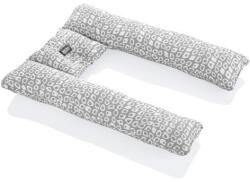 BabyJem Perna 3 in 1 - Babynest, perna pentru gravide si pentru alaptare in forma de U BabyJem Culoare Gri (bj_7452)