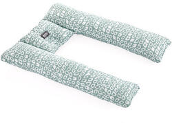 BabyJem Perna 3 in 1 - Babynest, perna pentru gravide si pentru alaptare in forma de U BabyJem Culoare Verde (bj_7451)