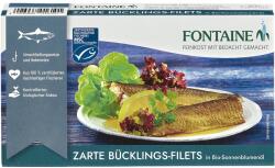 Fontaine File de hering afumat in ulei bio de floarea-soarelui 190g