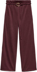 VERO MODA Pantaloni Vmlouisa Hw Wide Jrs 10336211 19-2118 TCX winetasting