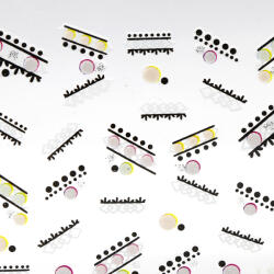 Global Fashion Abtibilduri unghii 3D, model Nail Accessory LS-18