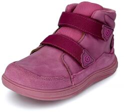 Bugga dívčí celoroční barefoot boty s membránou Bugga-TEX | NUVA Fuchsia B00198-07 | kotníková obuv na suchý zip s flexibilní podrážkou - 29