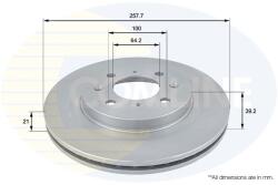 COMLINE Brzdový kotúč COMLINE ADC0557V (ADC0557V)