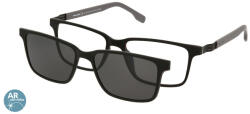 Solano Rame ochelari de vedere cu ClipON polarizat pentru Barbati Solano CL 90216B, Plastic, Negru, 58 mm (CL 90216B)