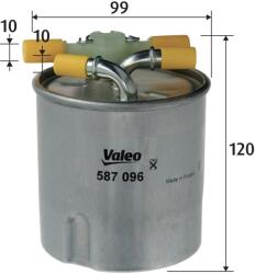 VALEO Filtru combustibil VALEO 587096 (587096) - fixbox