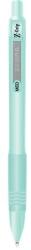 Zebra Golyóstoll, 0, 27 mm, nyomógombos, zöld tolltest, ZEBRA Z-Grip Pastel, kék - oneclick