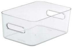 SMARTSTORE Műanyag tárolódoboz, 5, 3 liter, SMARTSTORE Compact Clear M, átlátszó