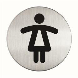 DURABLE Információs piktogram, öntapadó, DURABLE Női WC