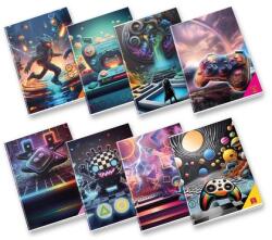 Pigna Electronic Games A4 tűzött 42 lapos vonalas füzet (P1111-2067) - oneclick