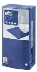 Tork Szalvéta, 1/4 hajtogatott, 2 rétegű, 23, 8x24 cm, Advanced, TORK Koktélszalvéta, sötétkék - oneclick