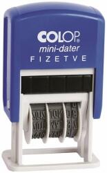 COLOP Dátumbélyegző, COLOP S 160/L, Fizetve - oneclick