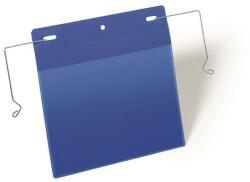 DURABLE Logisztikai zseb, A5, fekvő, DURABLE, dróttal, sötétkék