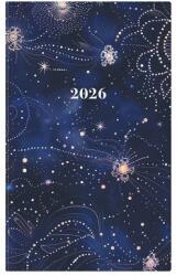 TopTimer Naptár, tervező, A5, heti, keskeny, TOPTIMER, Joy, galaxis