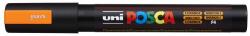 uni Dekormarker, 1, 8-2, 5 mm, UNI Posca PC-5M, fluor narancs