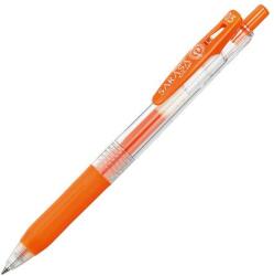 Zebra Zseléstoll, 0, 33 mm, nyomógombos, ZEBRA Sarasa Clip, vérnarancs