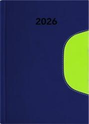 Dayliner Naptár, tervező, A5, napi, DAYLINER Memphis, kék-zöld
