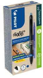 Pilot Rollertoll, 0, 35 mm, törölhető, nyomógombos, PILOT Frixion Ball Plus, kék + betét