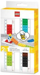 LEGO® Vonalzókészlet, 2 darabos, mini figurával, LEGO - oneclick