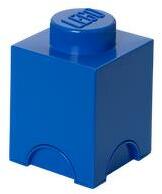 LEGO Tárolódoboz, szögletes, LEGO, kék