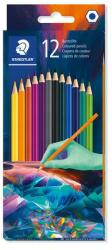 STAEDTLER Színes ceruza készlet, hatszögletű, STAEDTLER 175 C, Multiverzum 1, 12 különböző szín