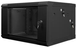 Lanberg 19 kétrészes fali rack szekrény 6U/600X600 lapraszerelt, szürke (WF02-6606-10S)