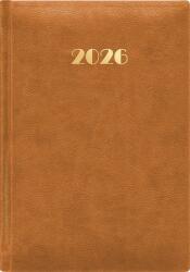 Dayliner Naptár, tervező, A5, napi, DAYLINER, Pellana, okker