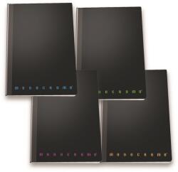 Pigna Monocromo varrott PPL A5 80 lapos kockás füzet (P1111-0845) - oneclick