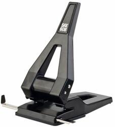 ICO Lyukasztó, nagyteljesítményű, kétlyukú, 65 lap, SAX 608, fekete - oneclick