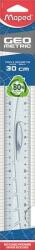 Maped Vonalzó, műanyag, 30 cm, MAPED Geometric - oneclick - 489 Ft