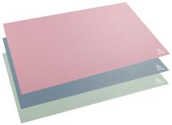 EXACOMPTA Könyökalátét, karton, 575x375 mm, EXACOMPTA Authentic, vegyes színek