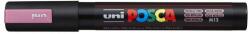 uni Dekormarker, 1, 8-2, 5 mm, UNI Posca PC-5M, metálrózsaszín