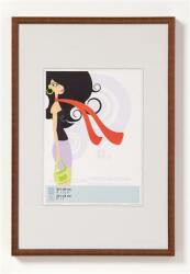  Képkeret, műanyag, 21x29, 7 cm, New Lifestyle bronz