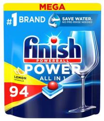 Finish Mosogatógéptabletta, 94 db, FINISH, Power All in One Lemon