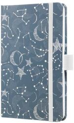 Sigel Naptár, A6, heti, 2026, kemény borító, SIGEL Jolie, Cosmic Fantasy Blue
