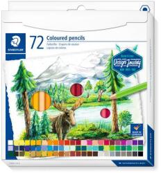 STAEDTLER Színes ceruza készlet, hatszögletű, STAEDTLER 146 C, 72 különböző szín