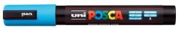 uni Dekormarker, 1, 8-2, 5 mm, UNI Posca PC-5M, világoskék