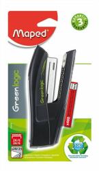 Maped Tűzőgép, 24/6, 26/6, 25 lap, MAPED Greenlogic Half-Strip - oneclick
