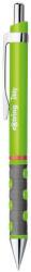 rOtring Golyóstoll, 0, 8 mm, nyomógombos, neonzöld tolltest, rOtring Tikky, kék