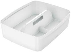 LEITZ Rendszerező tálca, fogantyúval, nagy, LEITZ MyBox, fehér - oneclick