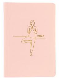 TopTimer Naptár, tervező, B6, heti, TOPTIMER Pastel, rózsaszín