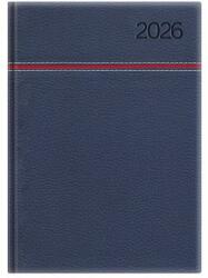 TopTimer Naptár, tervező, B5, heti, TOPTIMER, Young, kék-piros