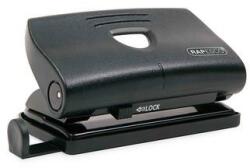 Rapesco Lyukasztó, kétlyukú, 12 lap, RAPESCO 810-P, fekete - oneclick