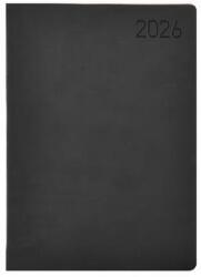 TopTimer Naptár, tervező, A5, napi, TOPTIMER Madeira, fekete-bordó