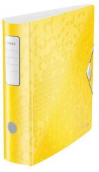 Leitz Iratrendező, 82 mm, A4, PP, LEITZ 180 Active Wow, sárga - oneclick